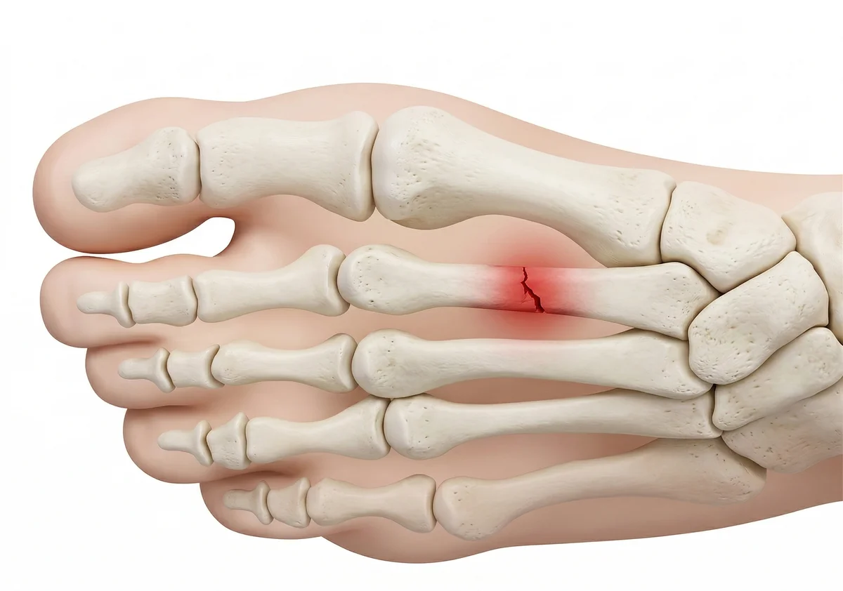 蹠骨應力性骨折