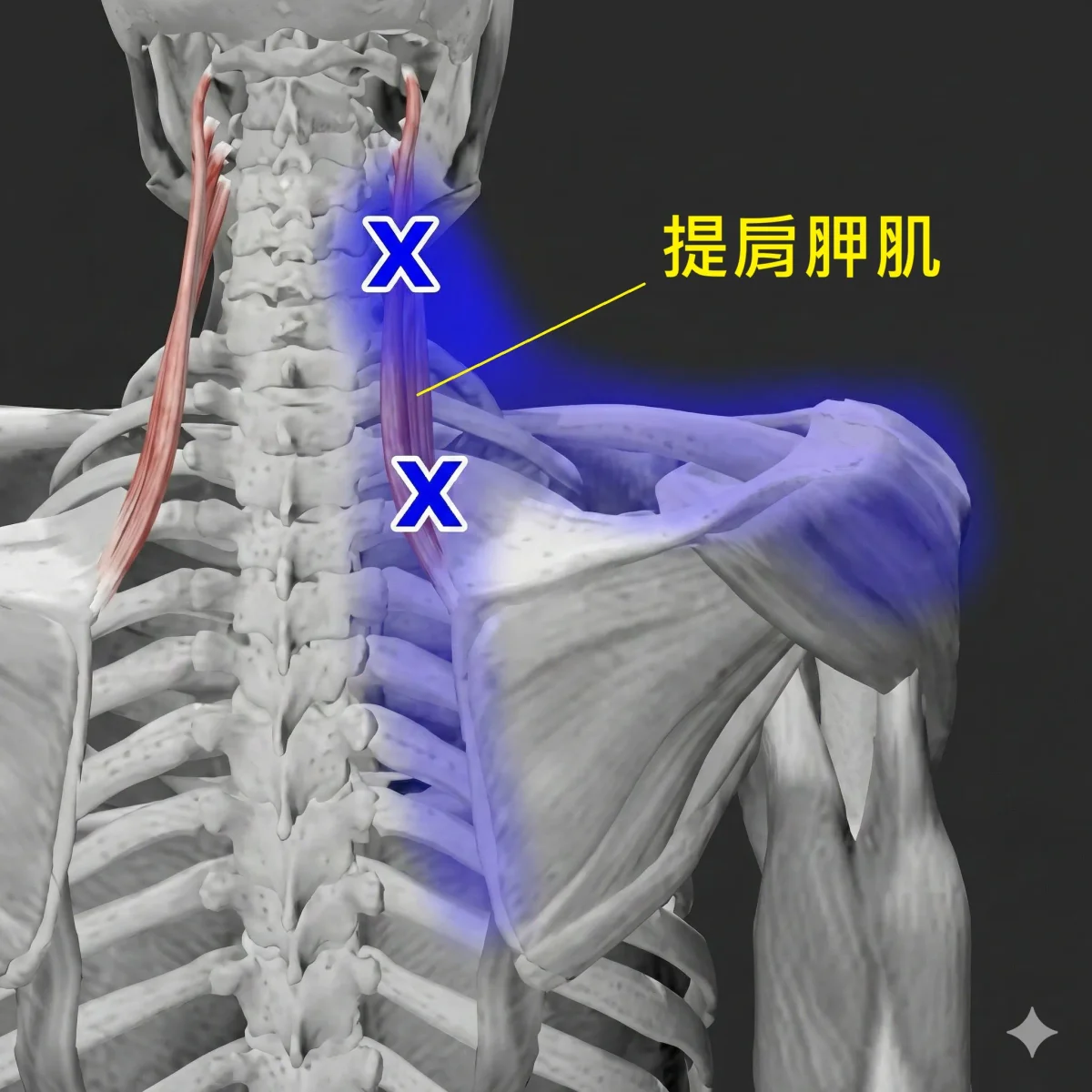 提肩胛肌疼痛