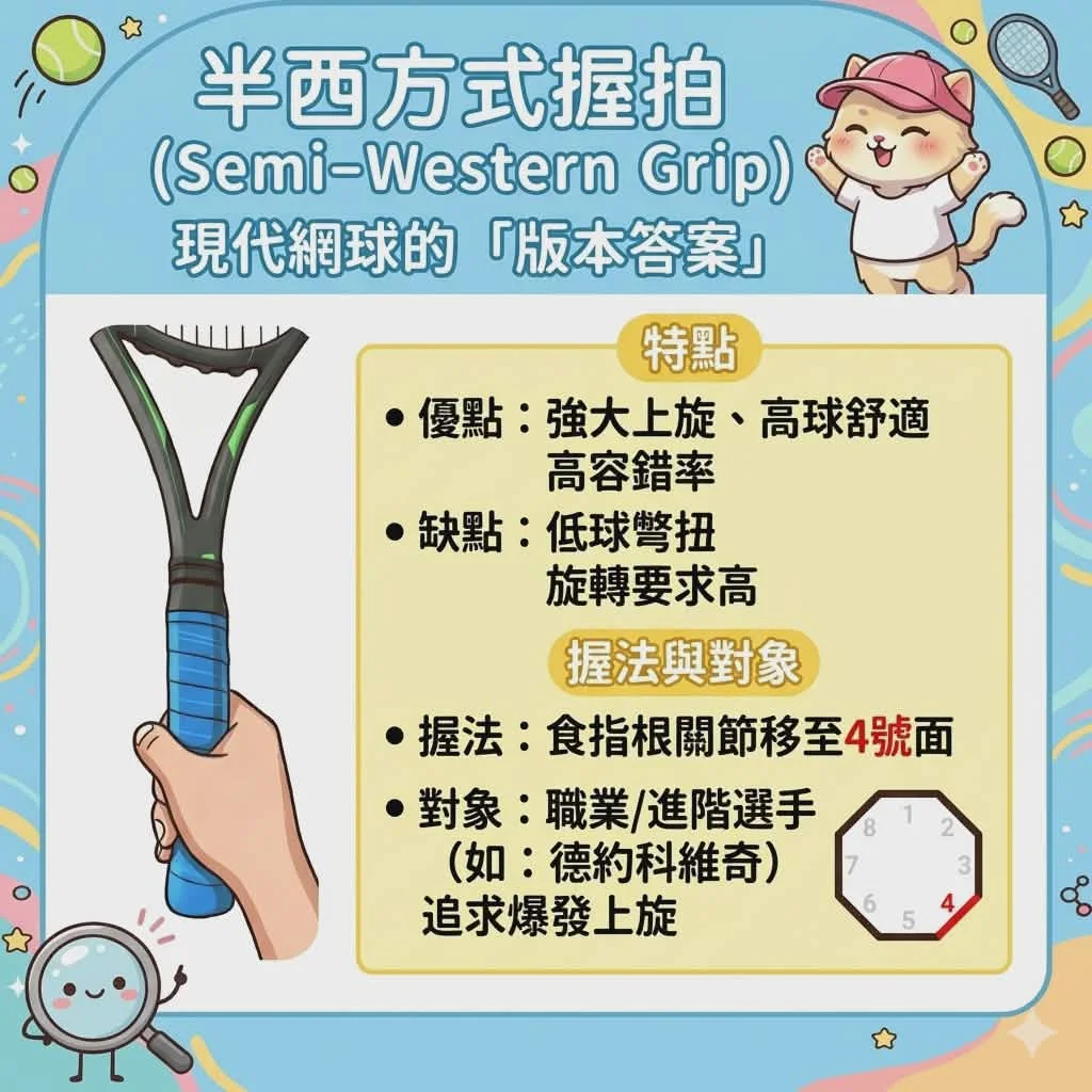 深度剖析半西方式握拍運動傷害